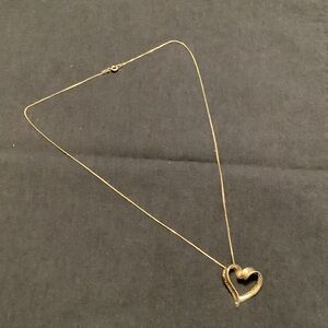925 Sterling Silver Heart Pendant Necklace